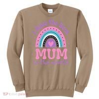Happy Mothers Day For And Baby Funny Mom Mum Sweatshirt thumb 0