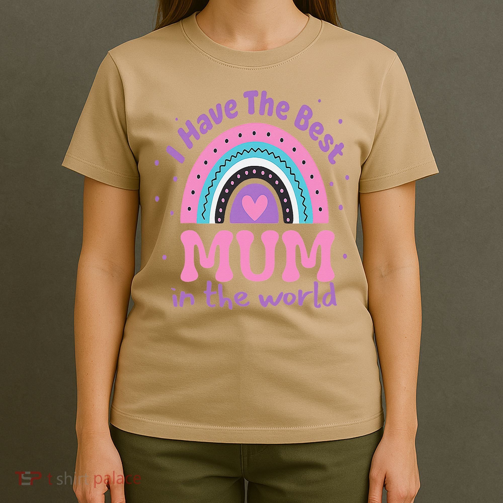 Happy Mothers Day For And Baby Funny Mom Mum T-Shirt