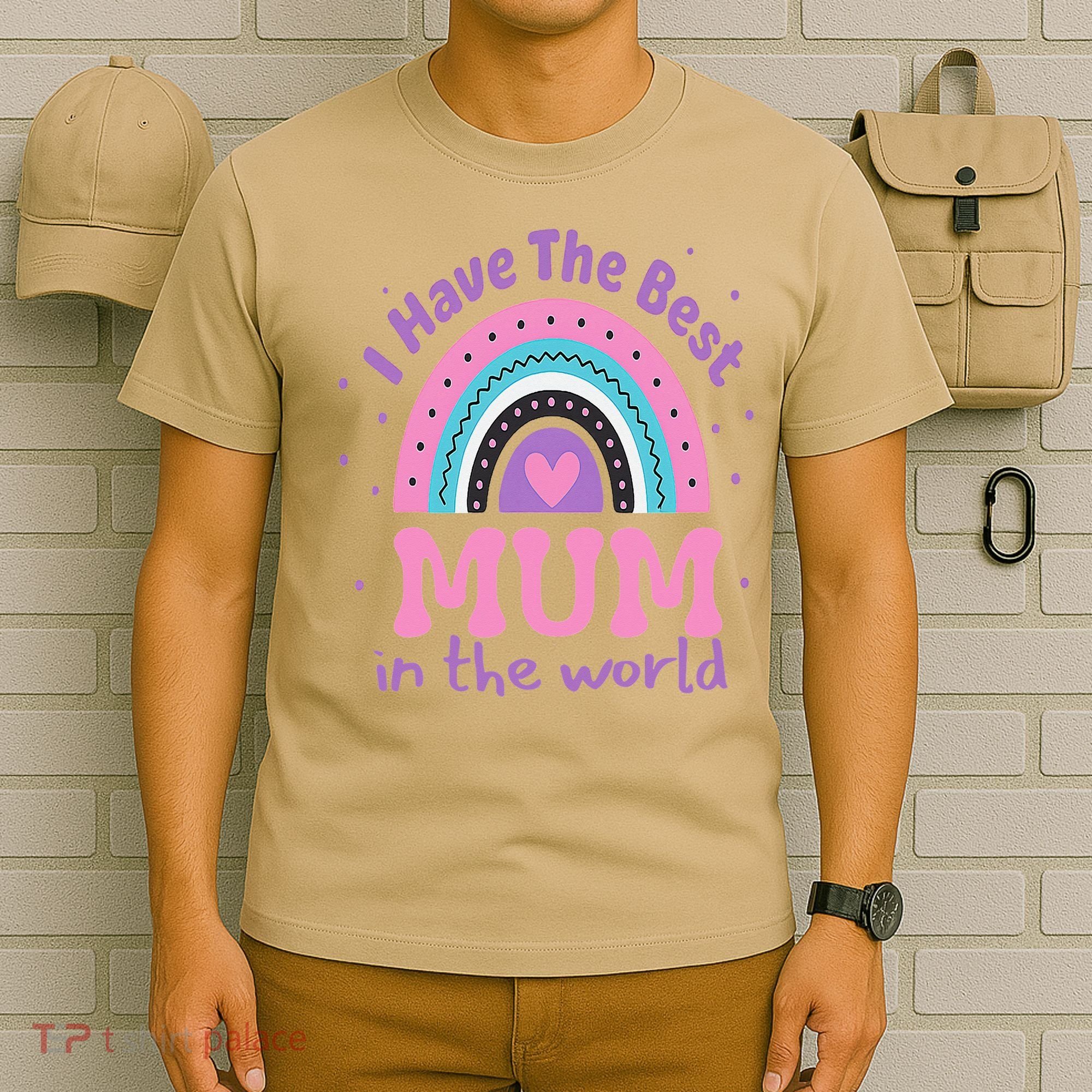 Happy Mothers Day For And Baby Funny Mom Mum T-Shirt