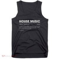 House Music Definition Electronic Dance Music Tank Top thumb 0