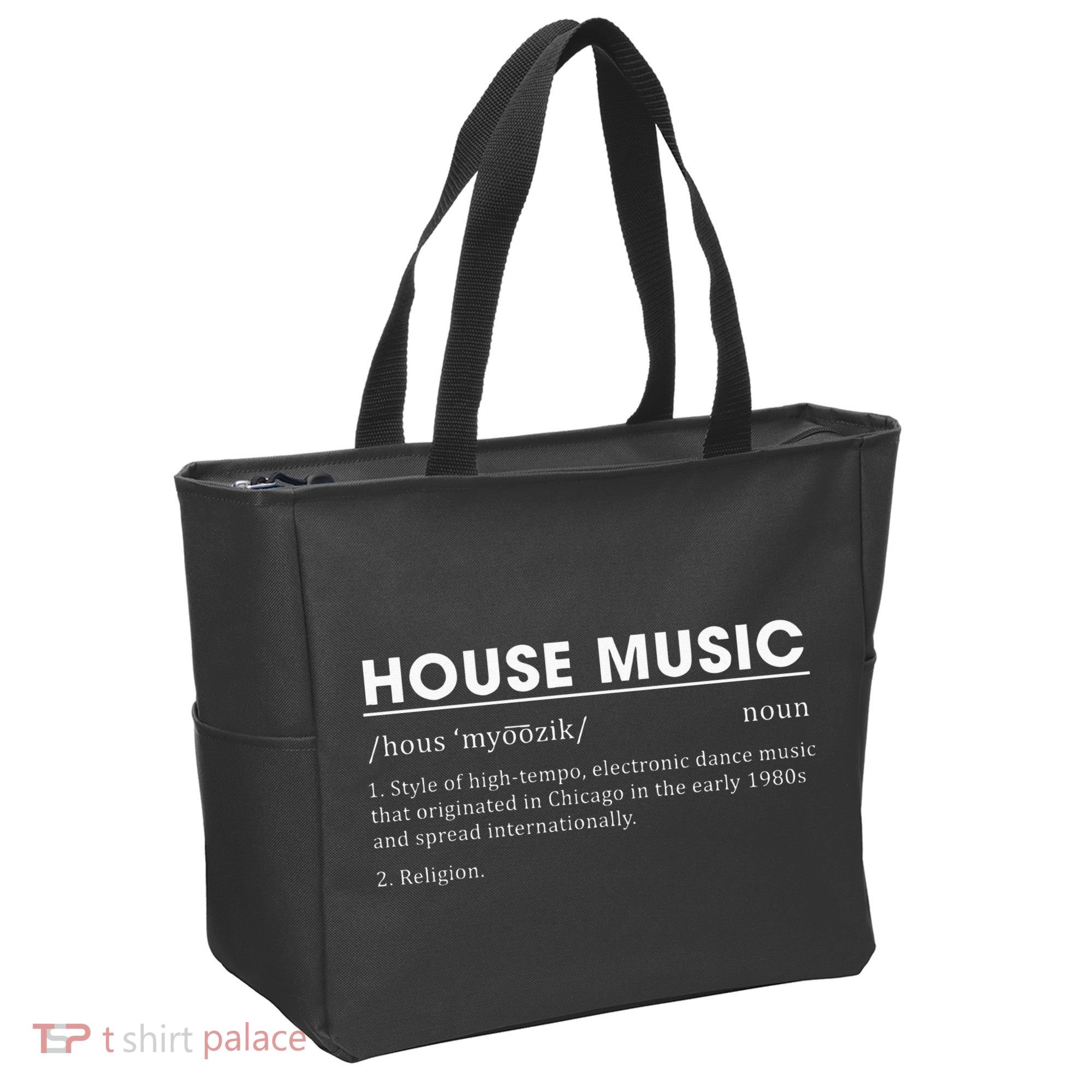 House Music Definition Electronic Dance Music Tote Bag