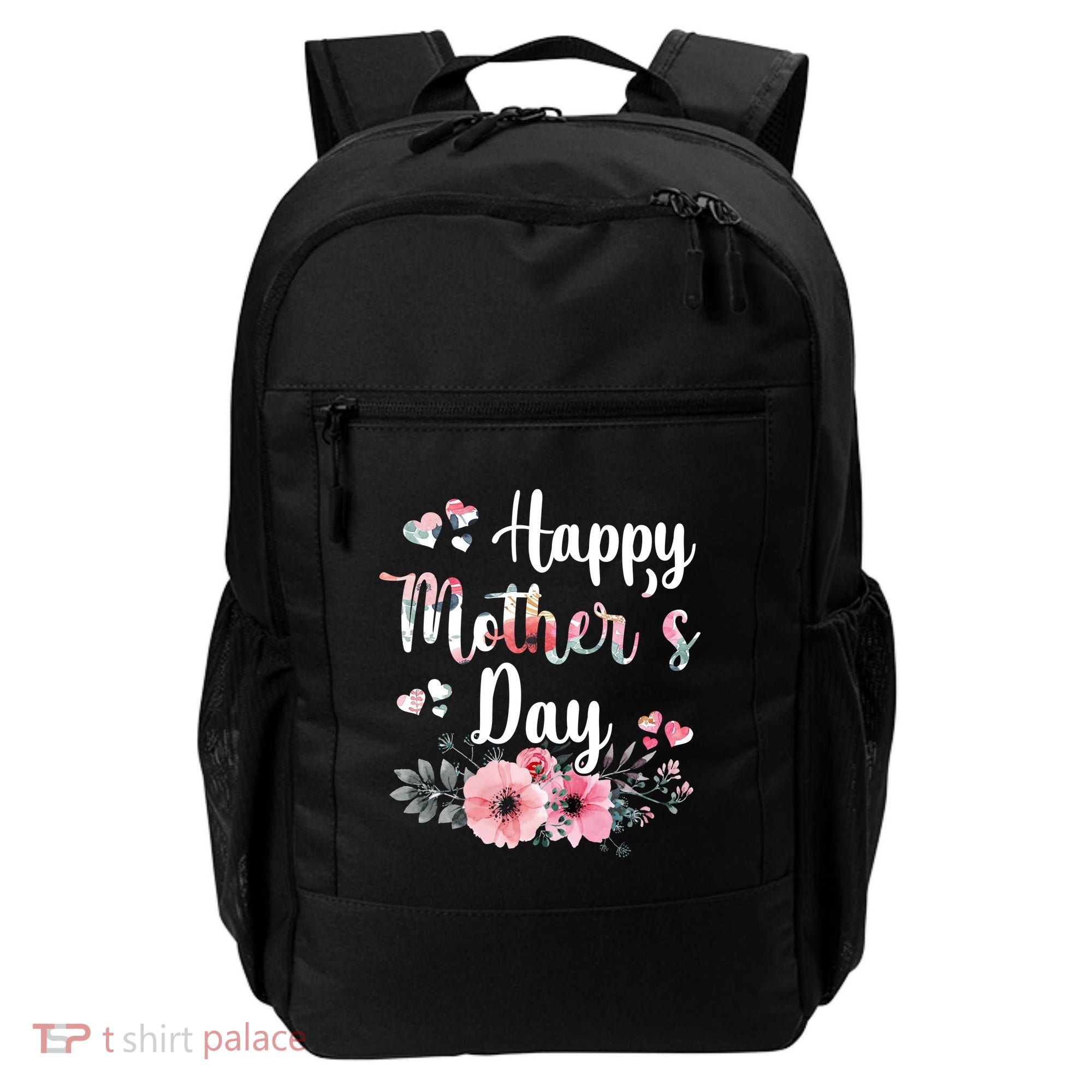 Happy Mother's Day Floral Cute Gift For Mom Backpack