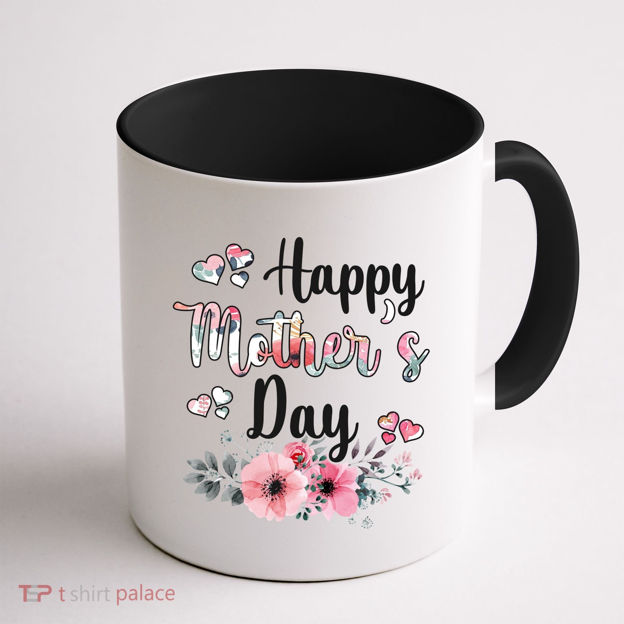 Happy Mother's Day Floral Cute Gift For Mom Coffee Mug