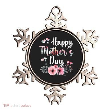 Happy Mother's Day Floral Cute Gift For Mom Ornament