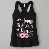 Happy Mother's Day Floral Cute Gift For Mom Women's Tank Top thumb 3