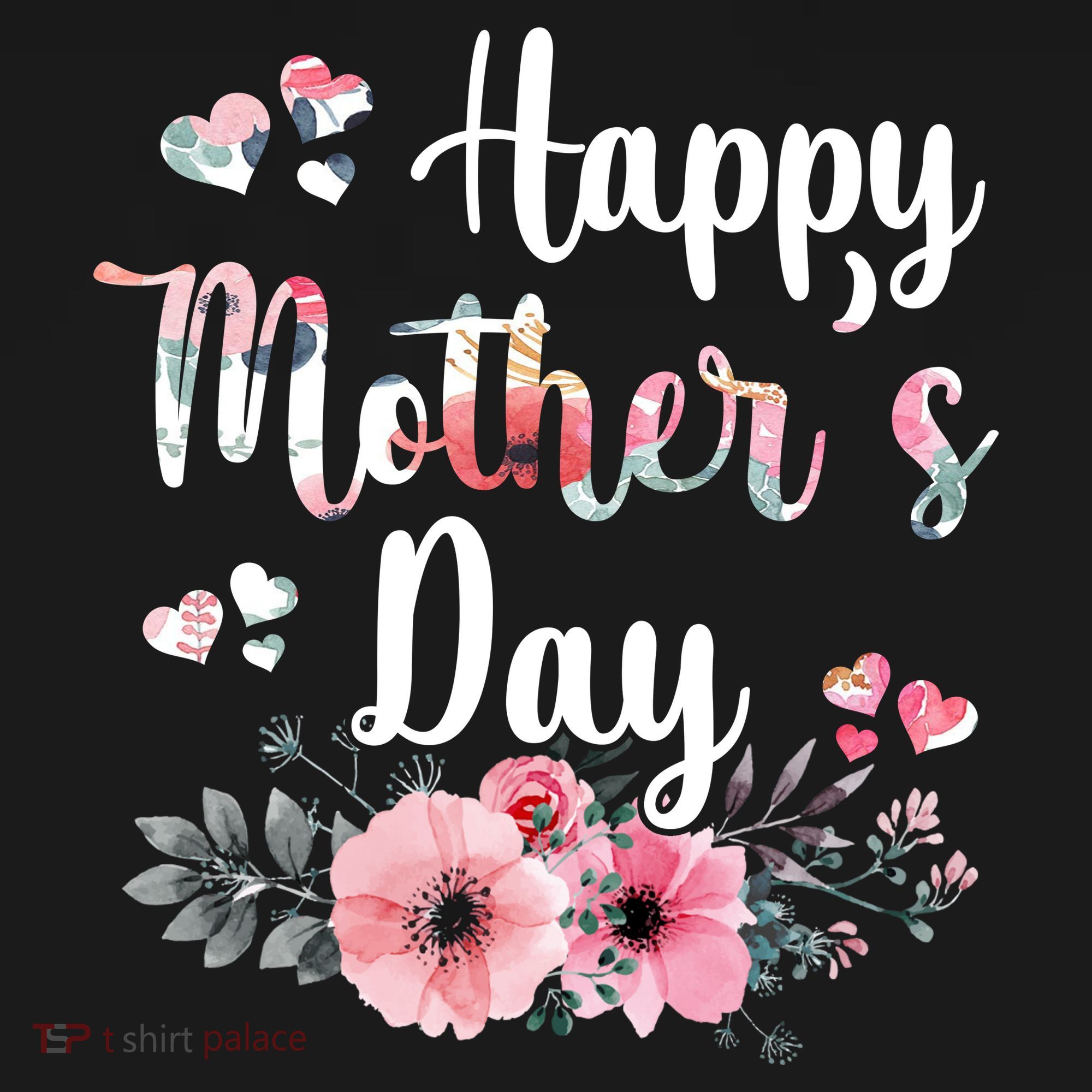 Happy Mother's Day Floral Cute Gift For Mom Women's Tank Top