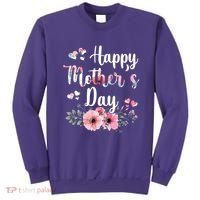 Happy Mother's Day Floral Cute Gift For Mom Sweatshirt thumb 0