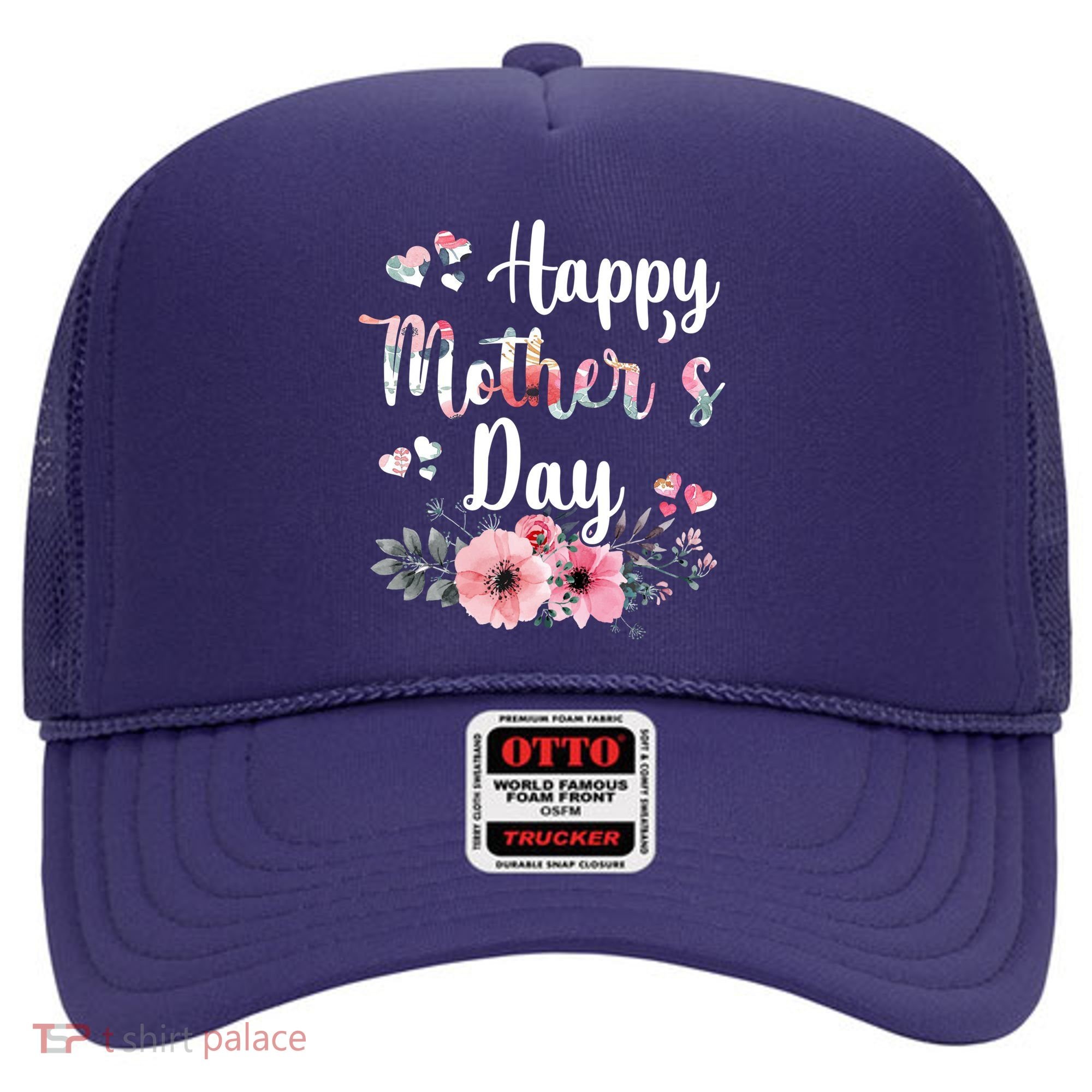 Happy Mother's Day Floral Cute Gift For Mom Hat