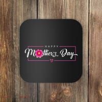 Happy Mothers Day Flower Gift Coaster thumb 0