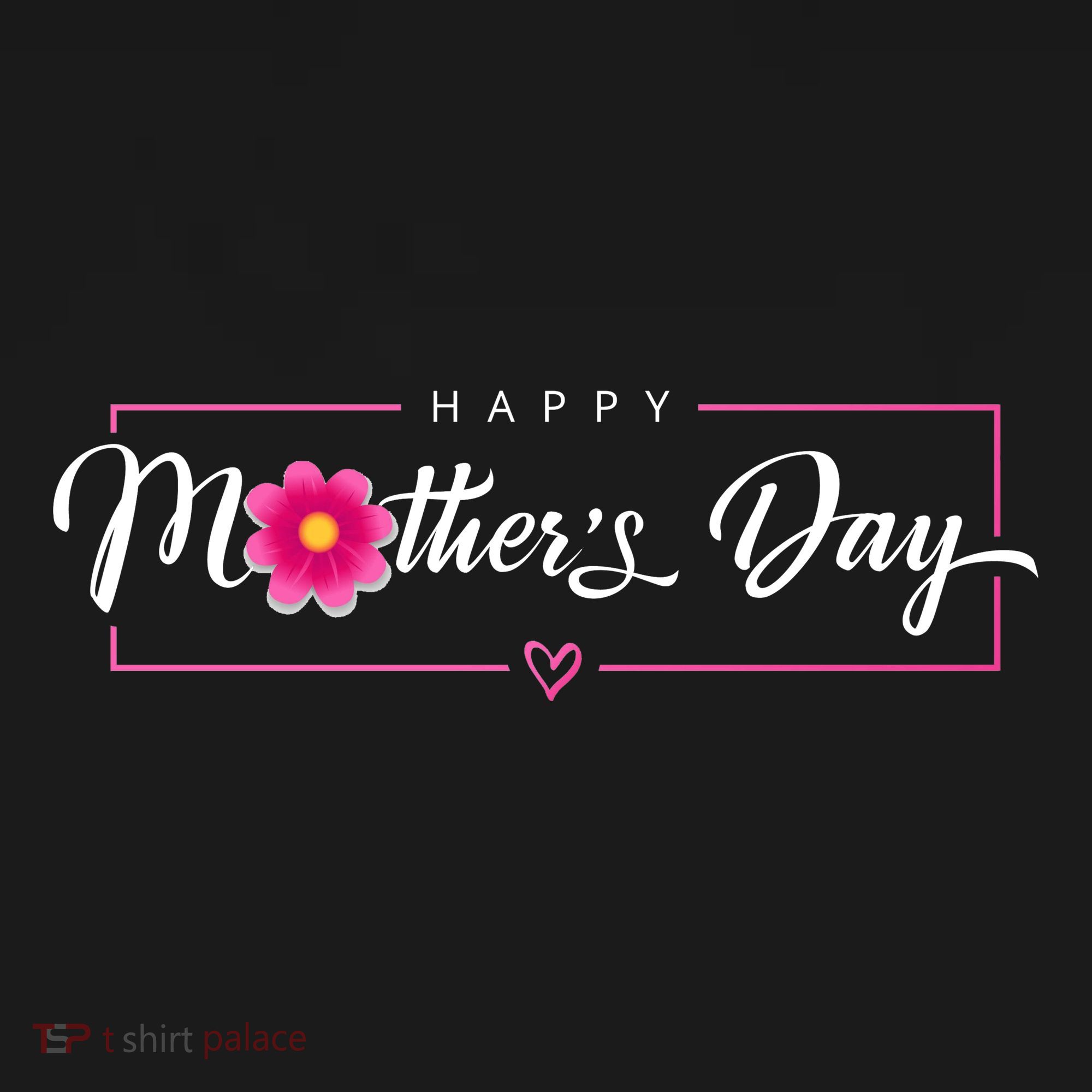 Happy Mothers Day Flower Gift Coaster