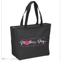 Happy Mothers Day Flower Gift Tote Bag thumb 2