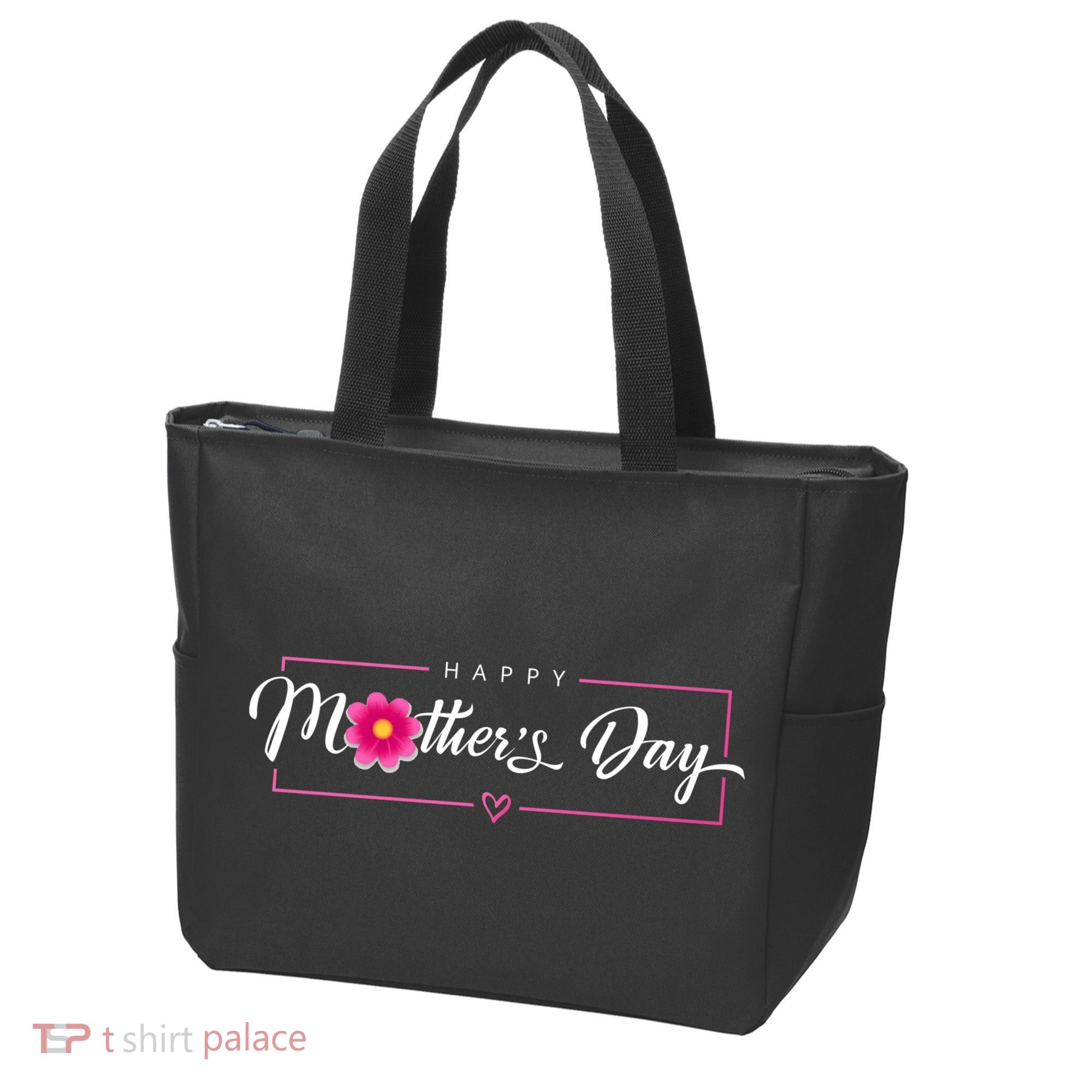 Happy Mothers Day Flower Gift Tote Bag
