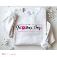 Happy Mothers Day Flower Gift Sweatshirt thumb 2