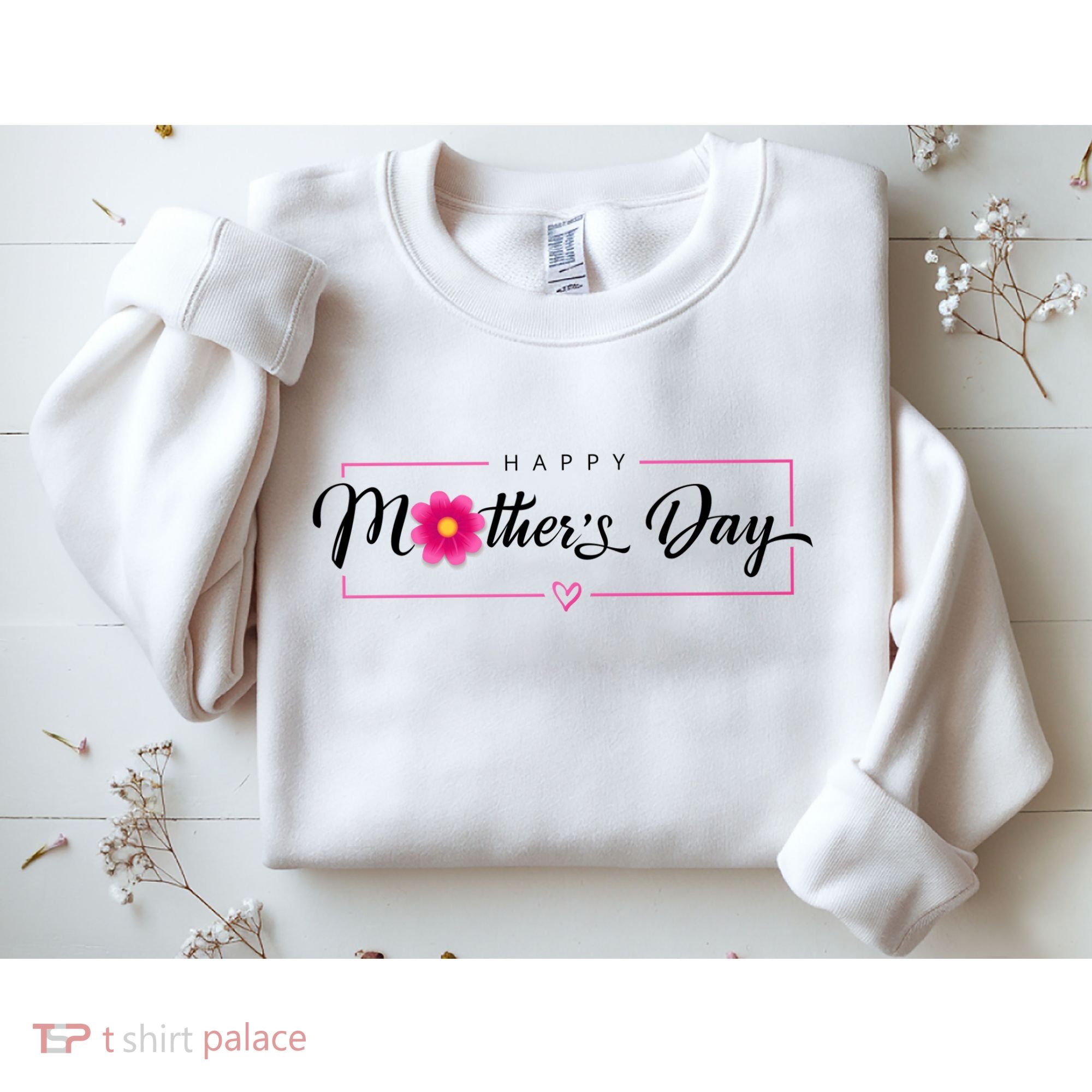 Happy Mothers Day Flower Gift Sweatshirt