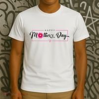 Happy Mothers Day Flower Gift T-Shirt thumb 3