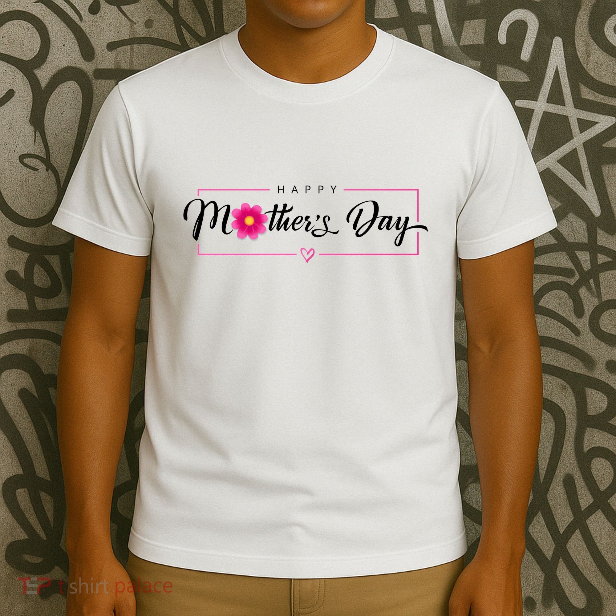 Happy Mothers Day Flower Gift T-Shirt