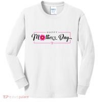 Happy Mothers Day Flower Gift Kids Long Sleeve Shirt thumb 0