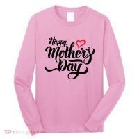 Happy Mother's Day Heart Gift Long Sleeve Shirt thumb 0