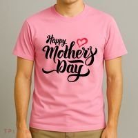 Happy Mother's Day Heart Gift T-Shirt thumb 3