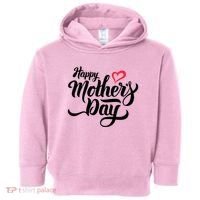 Happy Mother's Day Heart Gift Toddler Hoodie thumb 0