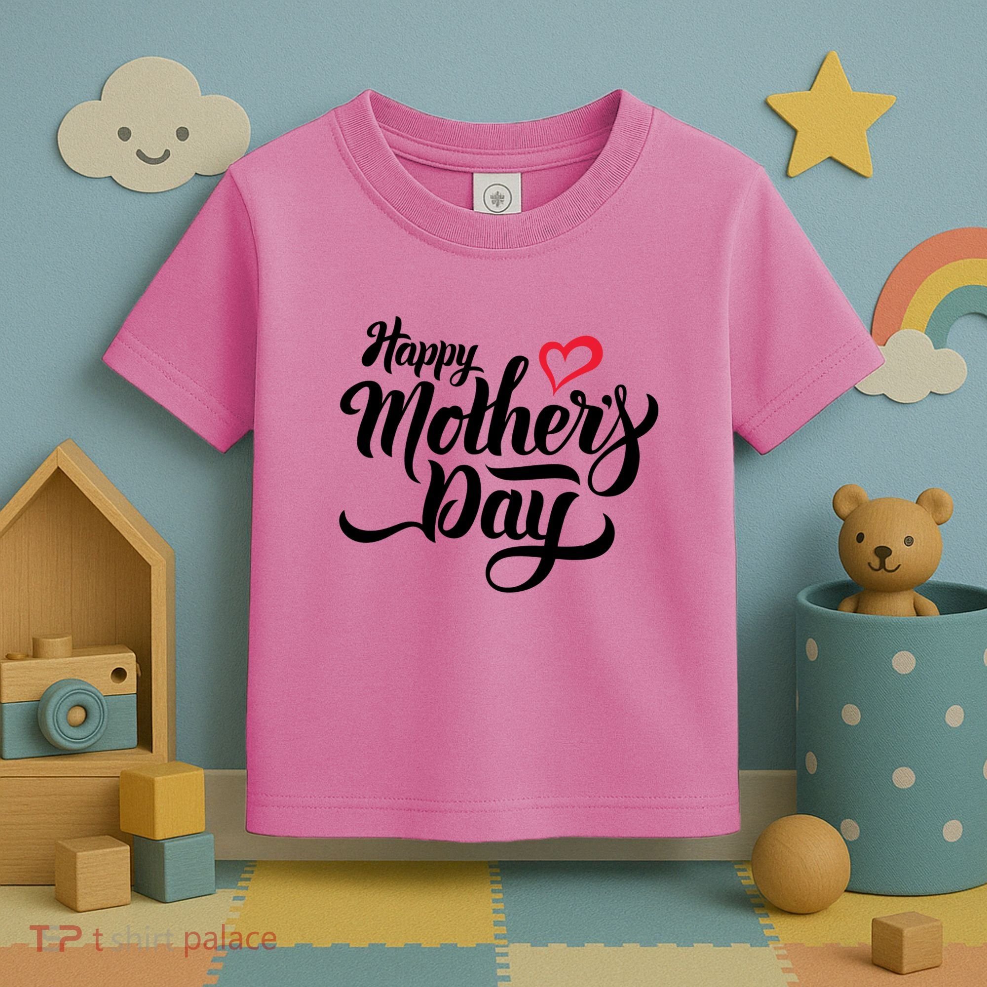 Happy Mother's Day Heart Gift Toddler T-Shirt