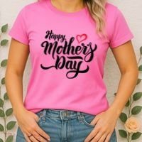 Happy Mother's Day Heart Gift Women's T-Shirt thumb 2