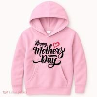 Happy Mother's Day Heart Gift Kids Hoodie thumb 0