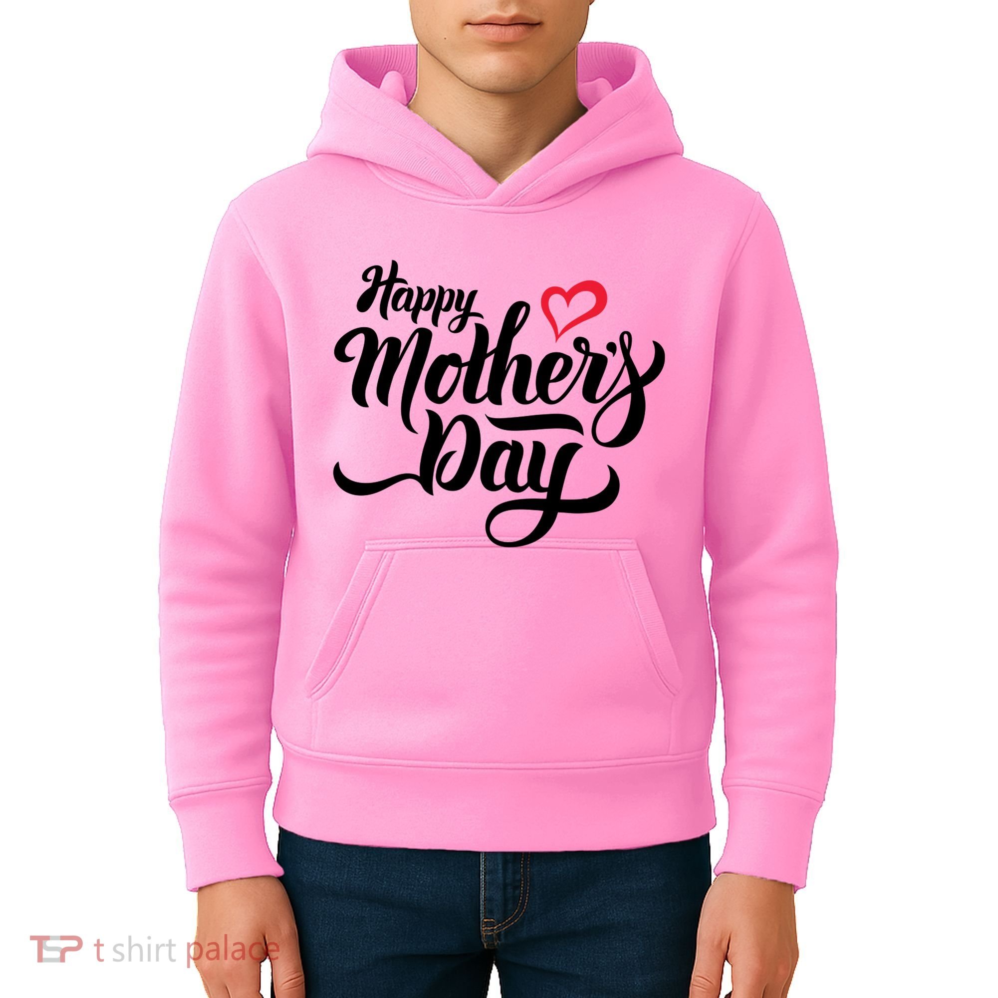 Happy Mother's Day Heart Gift Kids Hoodie