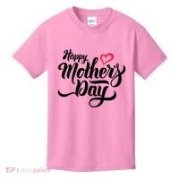 Happy Mother's Day Heart Gift Kids T-Shirt thumb 0