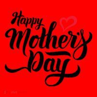 Happy Mother's Day Heart Gift Santa Hat thumb 1
