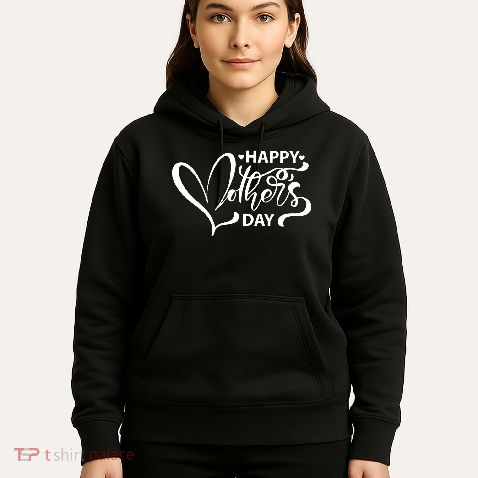 Happy Mothers Day Heart Cute Gift Hoodie