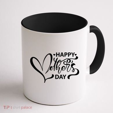 Happy Mothers Day Heart Cute Gift Coffee Mug back