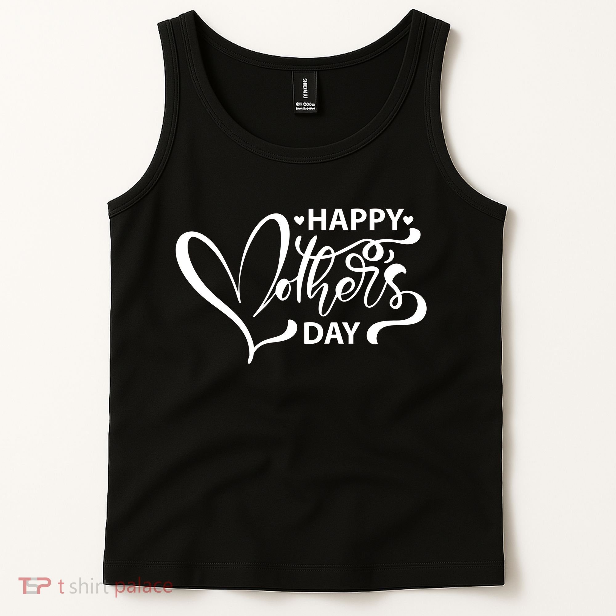 Happy Mothers Day Heart Cute Gift Tank Top