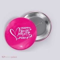 Happy Mothers Day Heart Cute Gift Button thumb 0