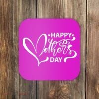 Happy Mothers Day Heart Cute Gift Coaster thumb 0