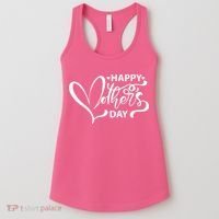 Happy Mothers Day Heart Cute Gift Women's Tank Top thumb 0