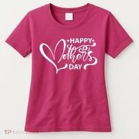 Happy Mothers Day Heart Cute Gift Women's T-Shirt thumb 0