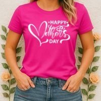Happy Mothers Day Heart Cute Gift Women's T-Shirt thumb 2