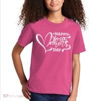 Happy Mothers Day Heart Cute Gift Kids T-Shirt thumb 2