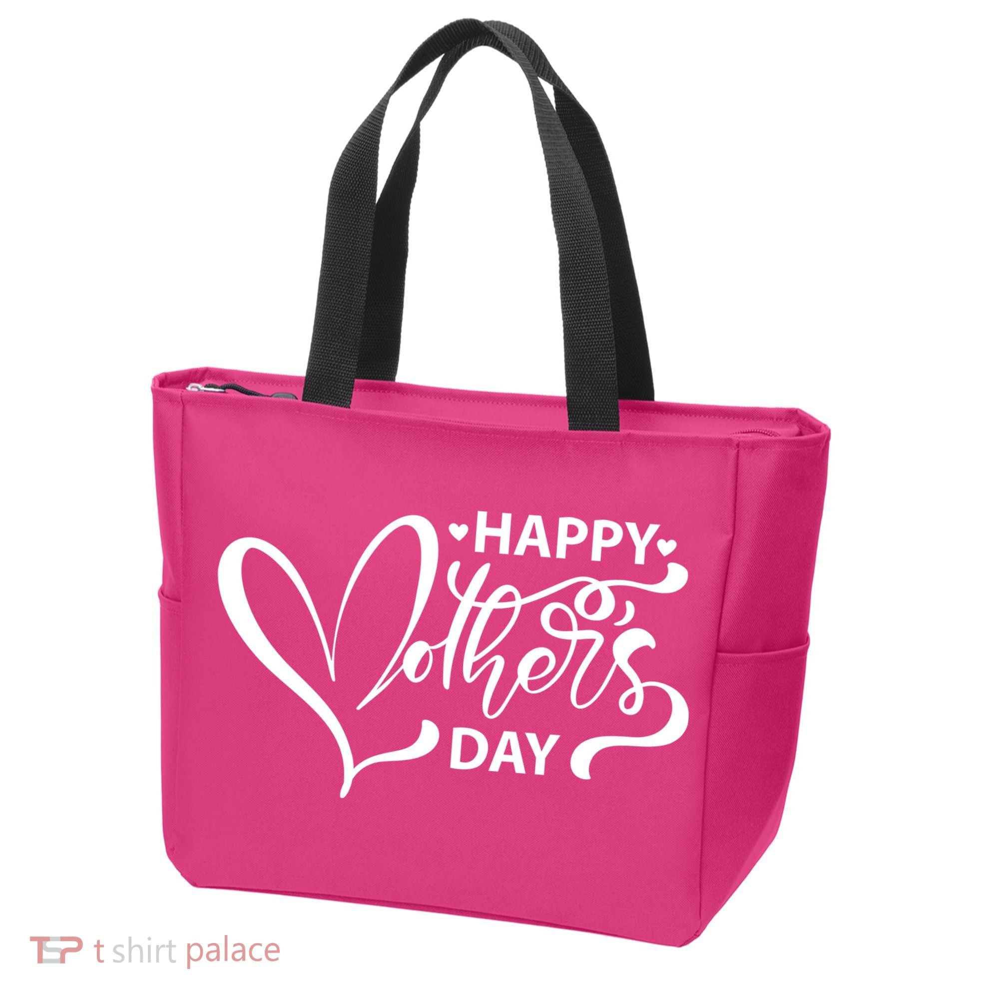 Happy Mothers Day Heart Cute Gift Tote Bag