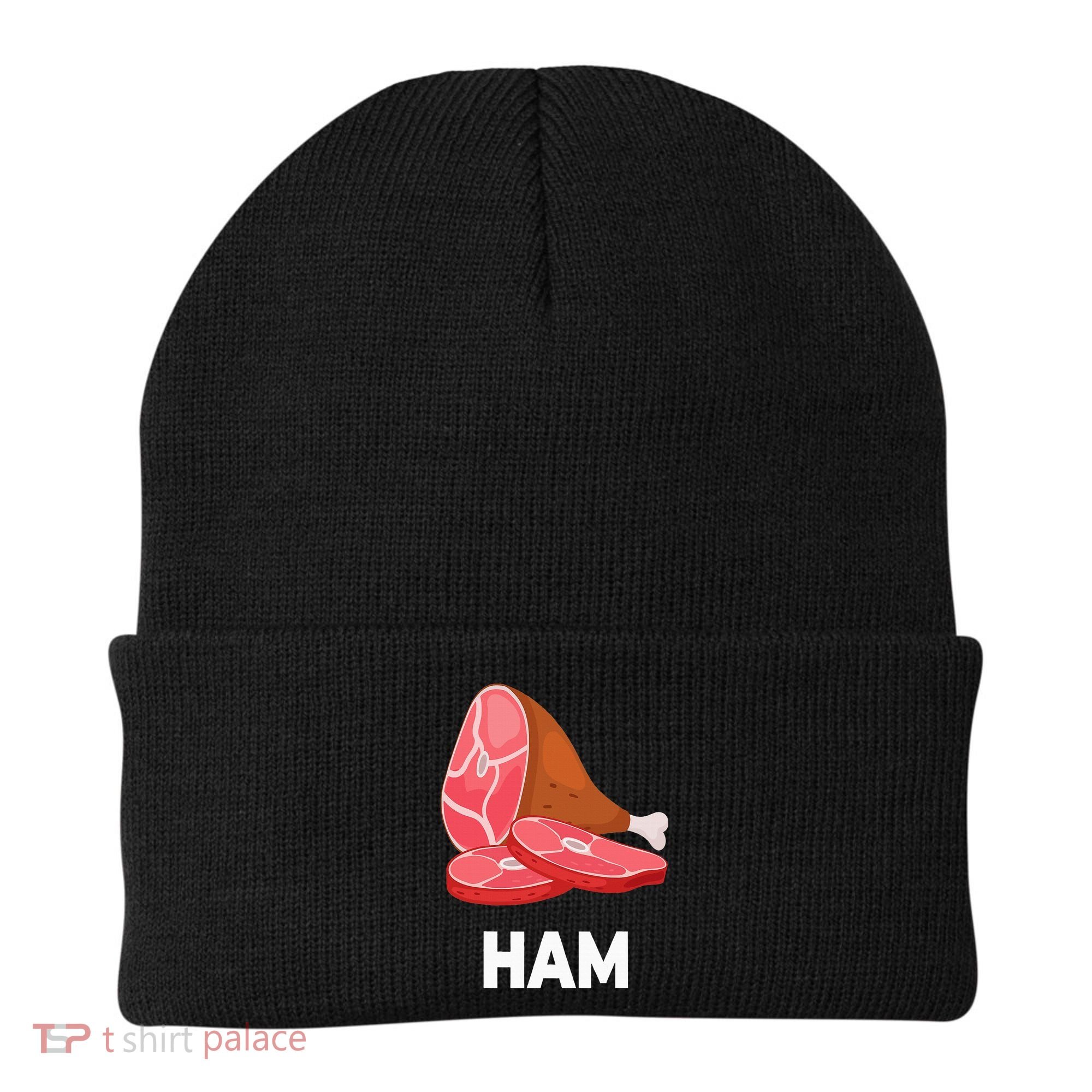 Ham Matching dishes food costumes Christmas thanksgiving Beanie