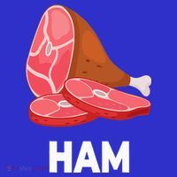 Ham Matching dishes food costumes Christmas thanksgiving Apron thumb 3