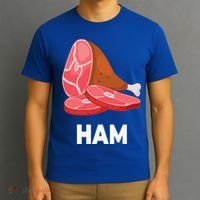 Ham Matching dishes food costumes Christmas thanksgiving T-Shirt thumb 3