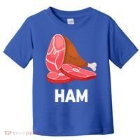 Ham Matching dishes food costumes Christmas thanksgiving Toddler T-Shirt thumb 0