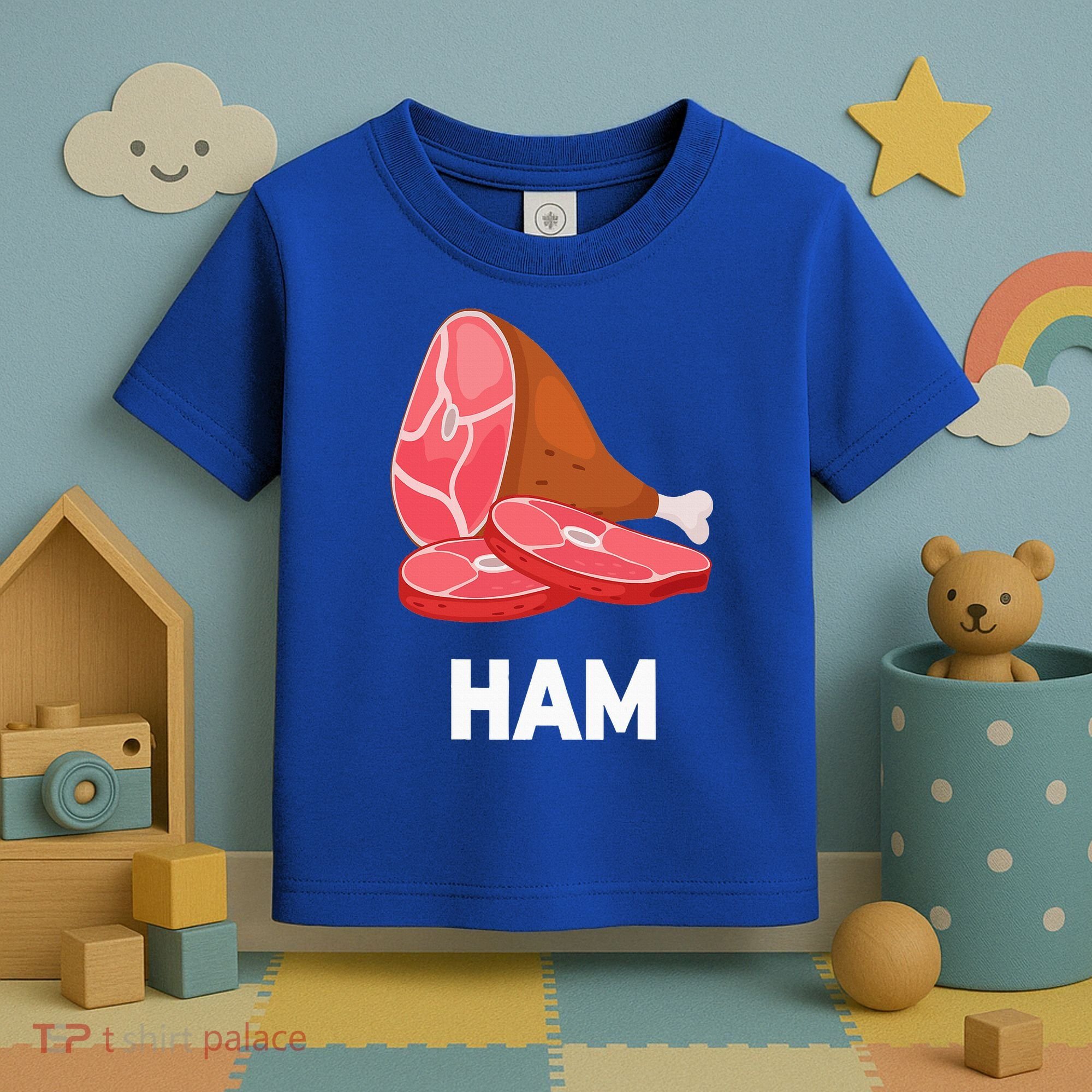 Ham Matching dishes food costumes Christmas thanksgiving Toddler T-Shirt