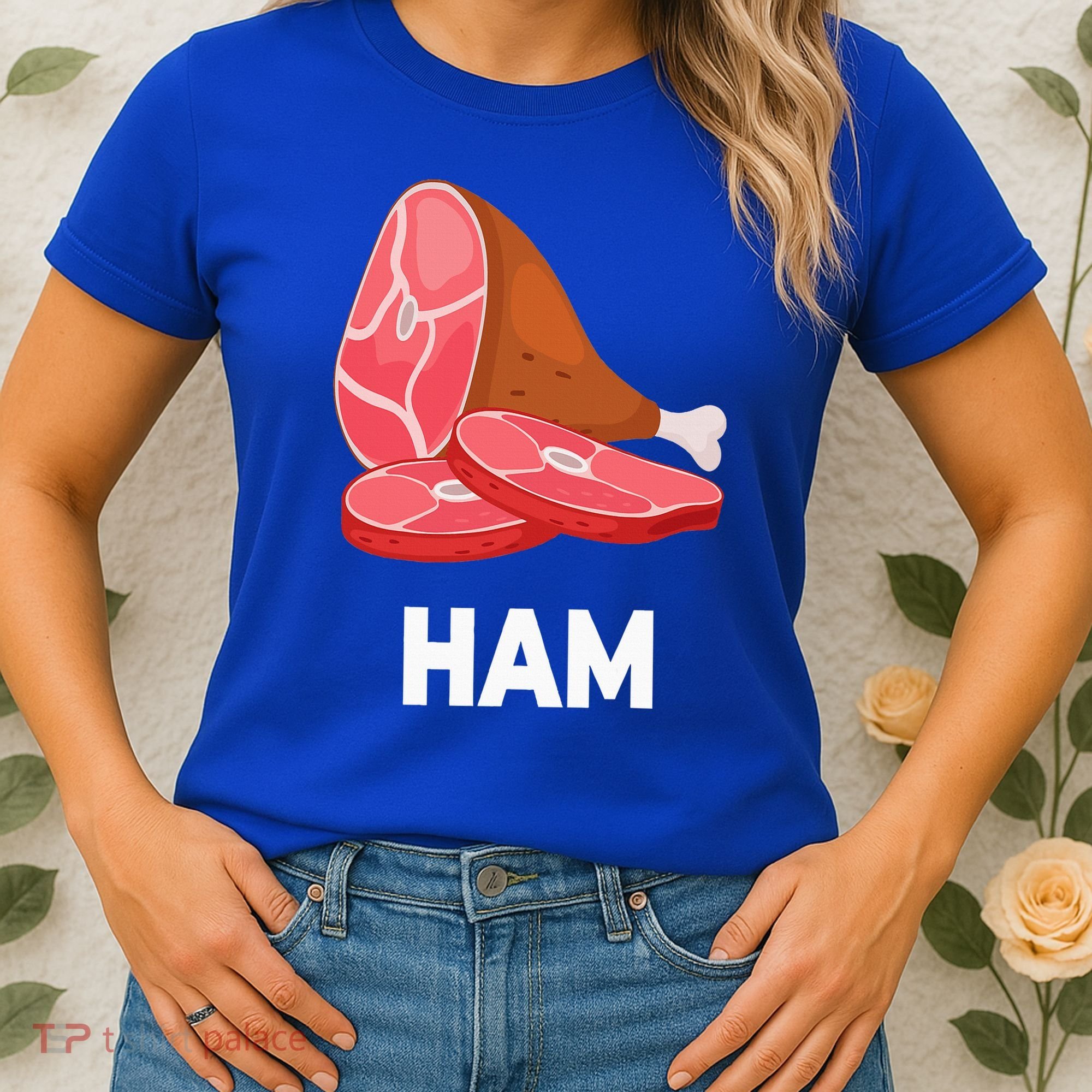 Ham Matching dishes food costumes Christmas thanksgiving Women's T-Shirt