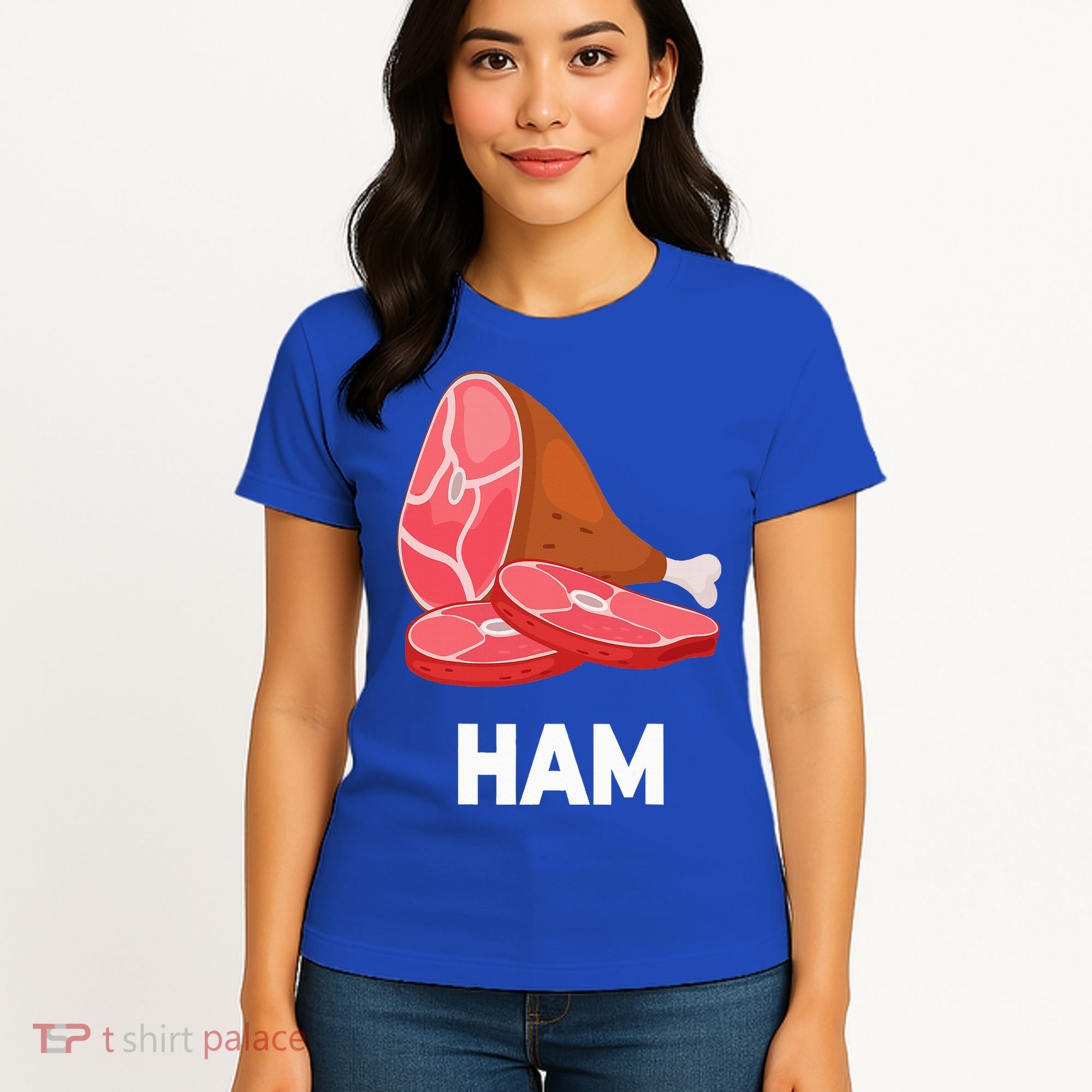 Ham Matching dishes food costumes Christmas thanksgiving Women's T-Shirt
