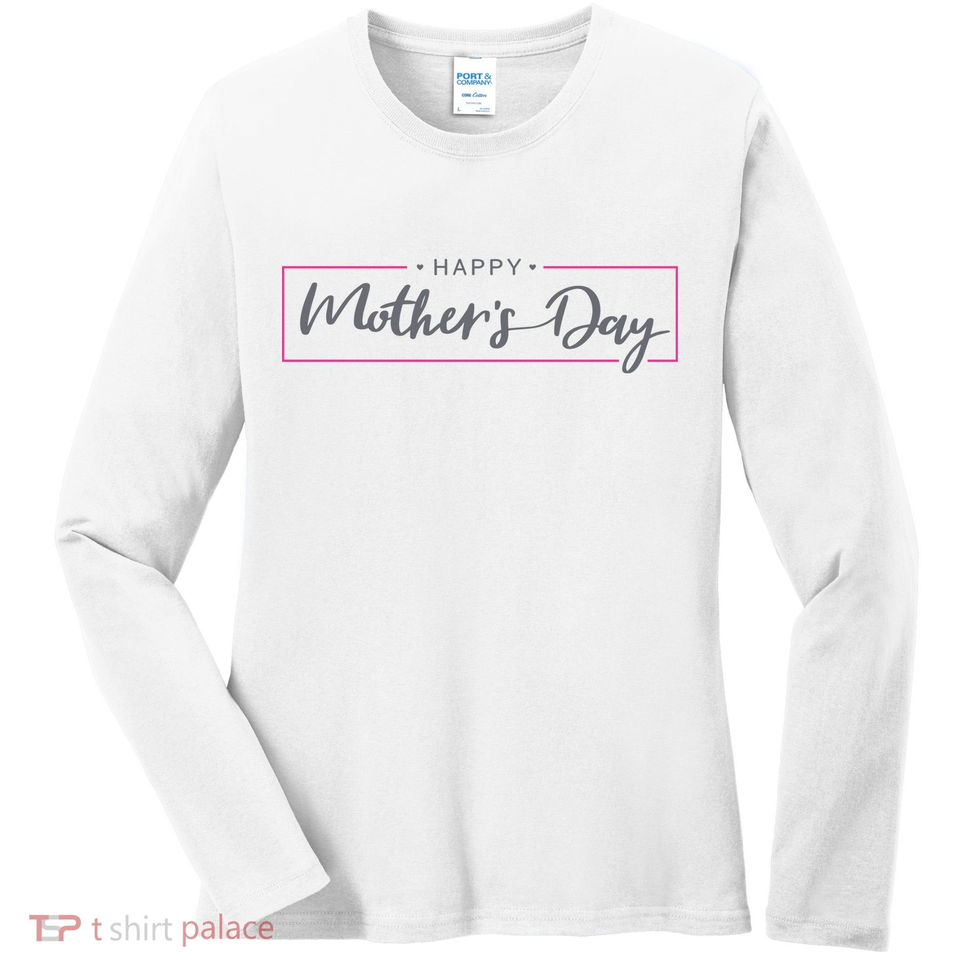 Happy Mother's Day Holiday Gift Women's Long Sleeve Shirt