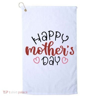 Happy Mothers Day Special Gift Golf Towel