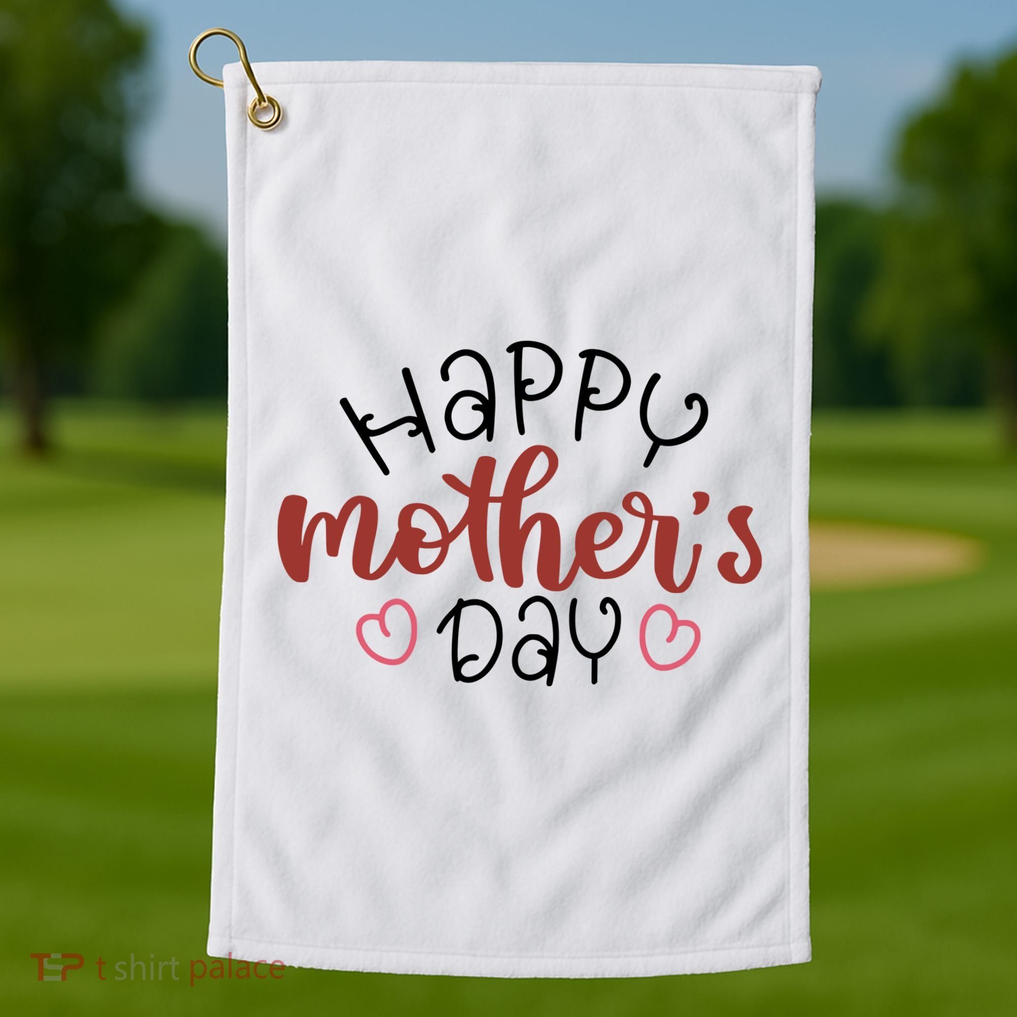 Happy Mothers Day Special Gift Golf Towel